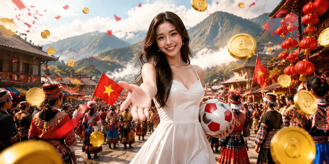 Không khí lễ hội Tết tại Sapa với người chơi tham gia cá cược và casino trực tuyến